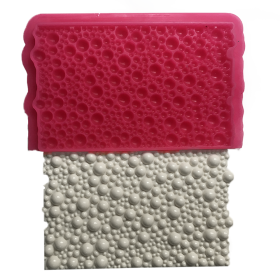 Силиконов калъп "Бордюр с релеф - балончета"